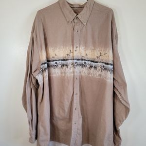 Cabela's Chamois Shirt 3XL Hunting Dogs